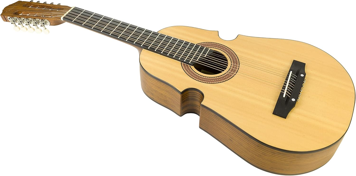 TARIO 10 String Acoustic Cuatro Guitar spruce top Ovankol back & sides rosewood fingerboard &bridge