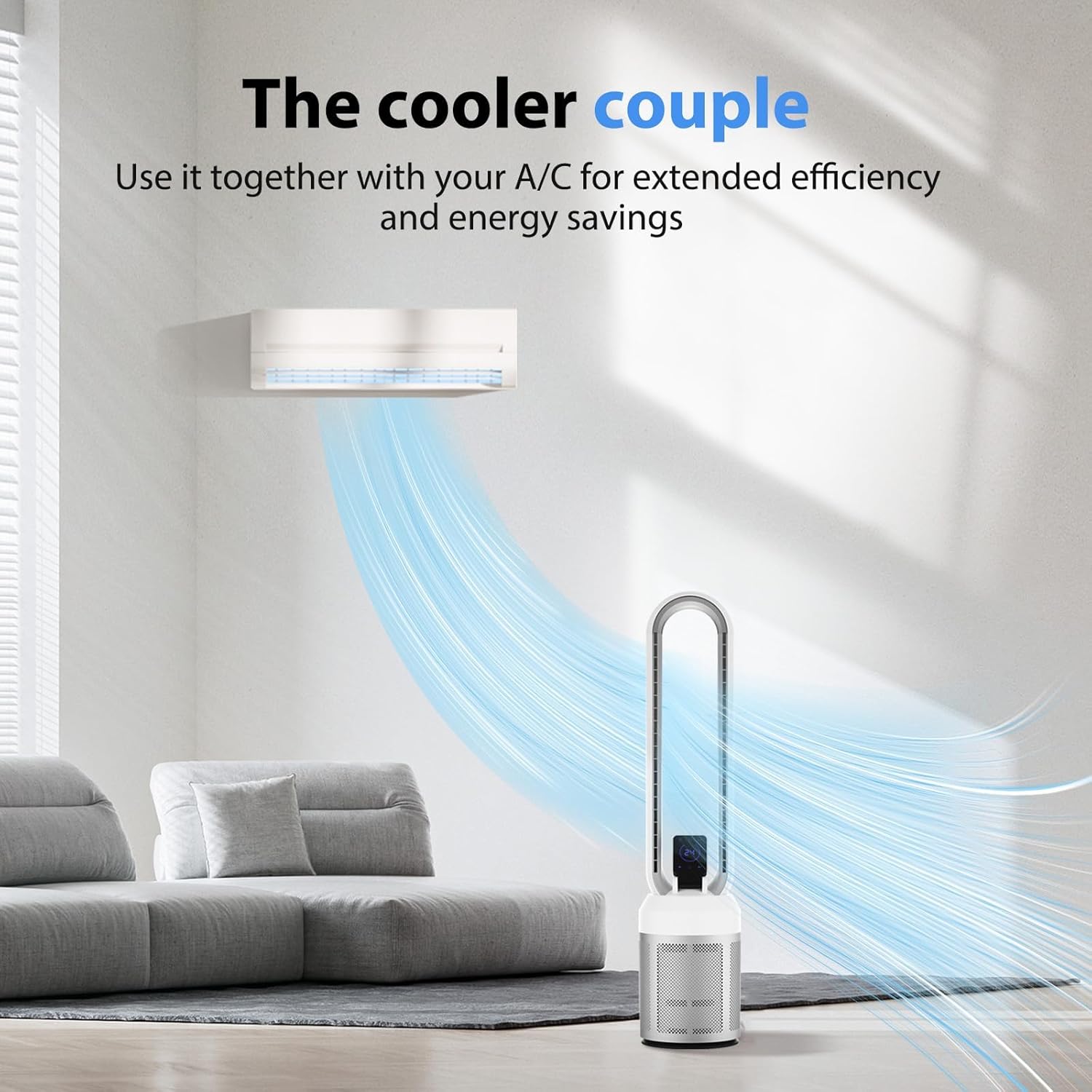 Bladeless Fan for Bedroom, 38