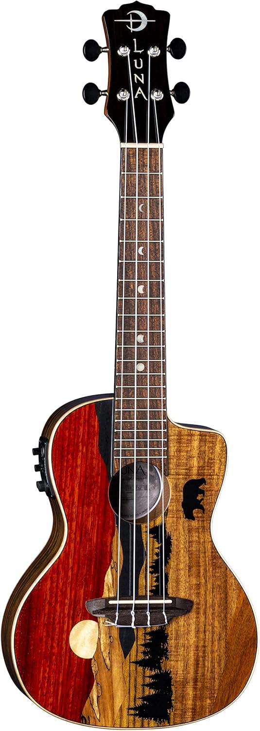 Luna Vista Bear Concert Acoustic/Electric Ukulele