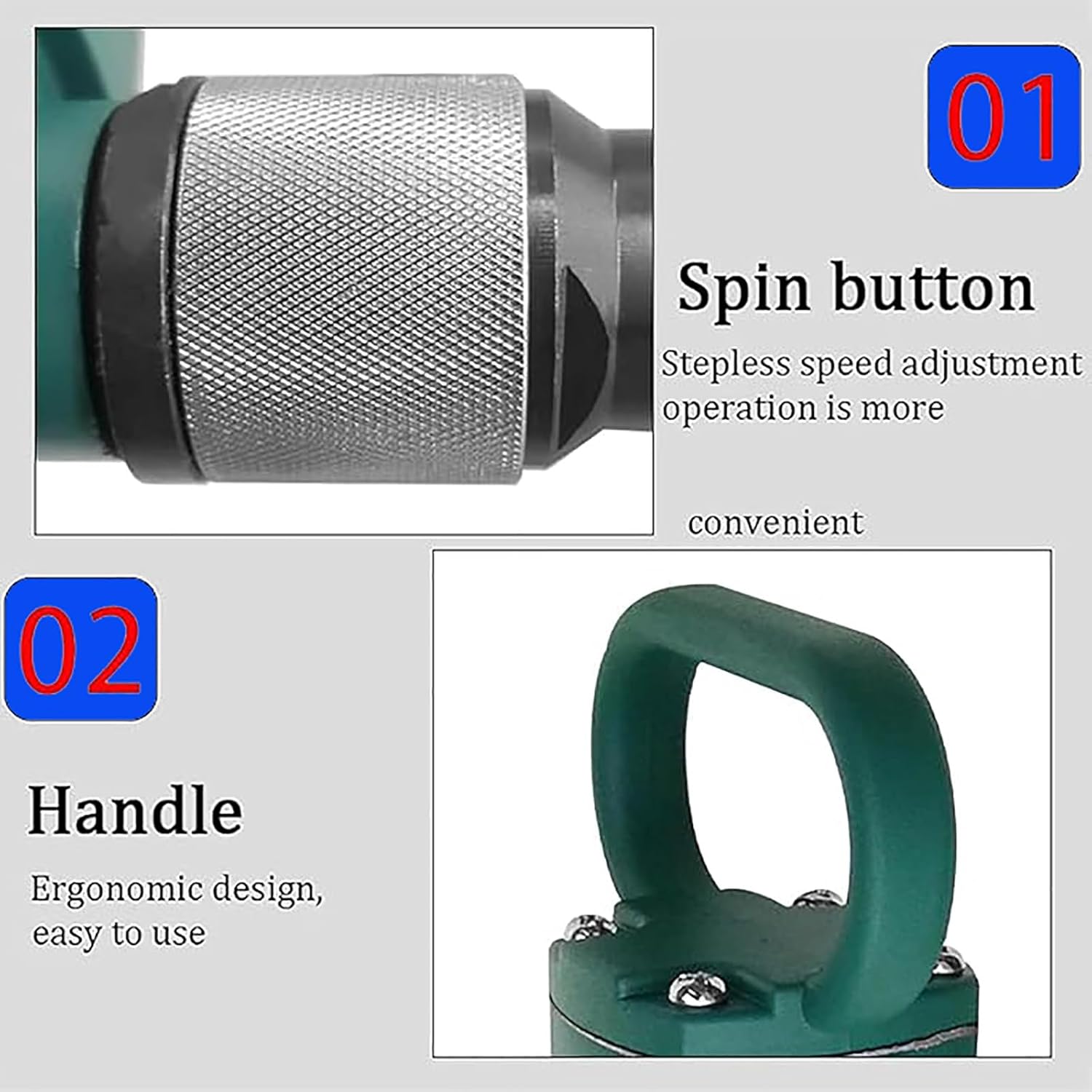 Handheld Air Mixer - Pneumatic Paint Stirring Machine, Agitator Tool for Mixing Paint, Drum Mixer for Efficient Paint Mixing