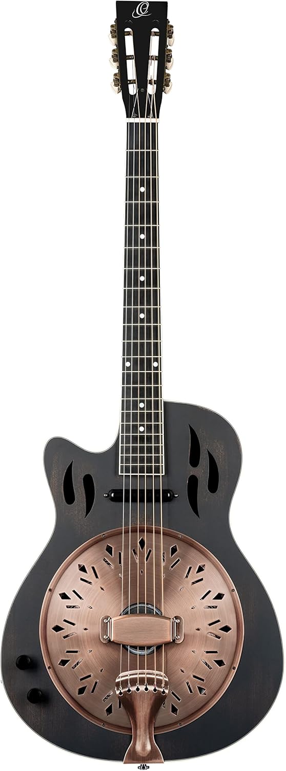 Americana Series Left-Handed Acoustic-Electric Resonator Guitar
