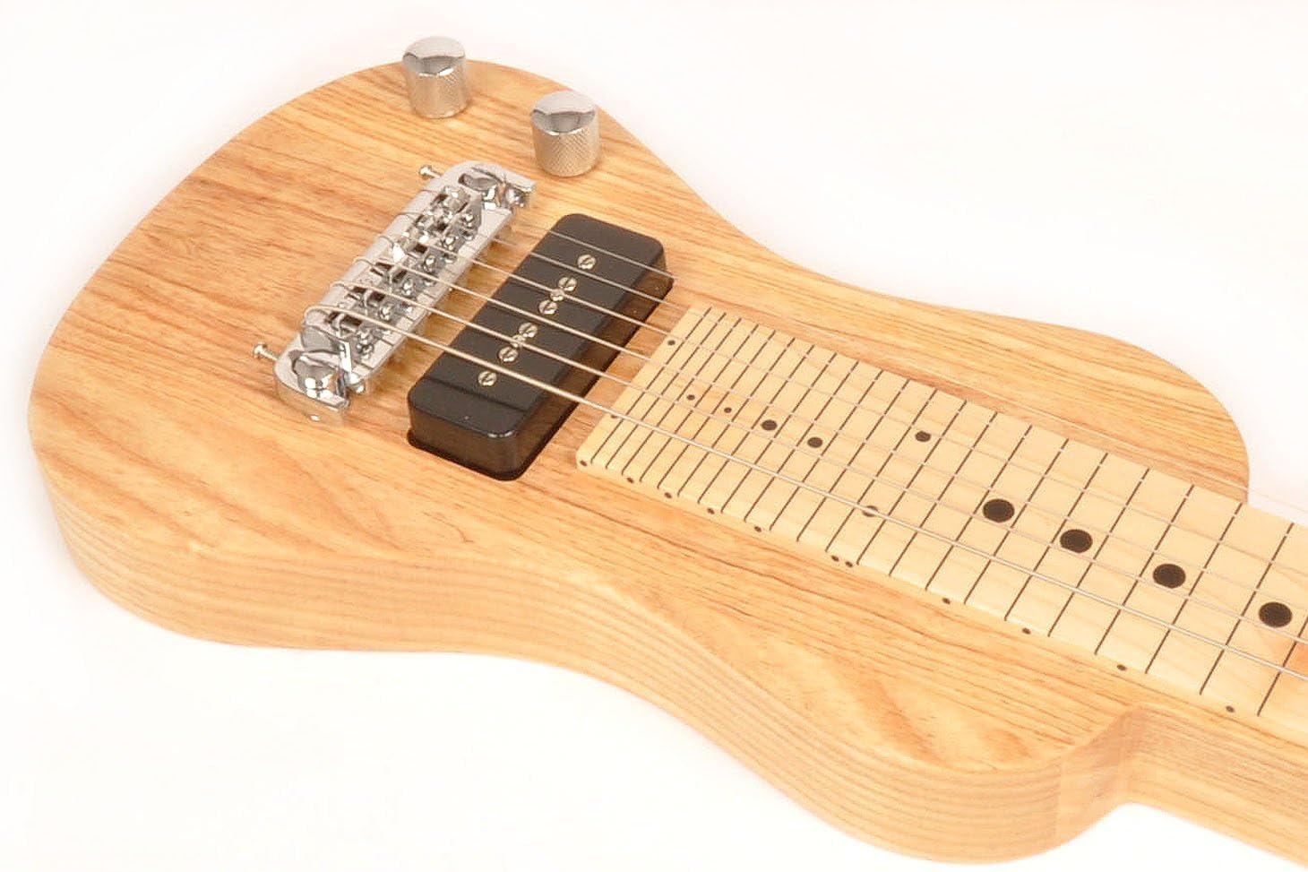 Lap 2 Ash NA Left Handed Electric Lap Steel Guitar w/Bag
