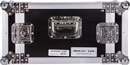 Fly Drive Case For 19-in Width DJ Amplifier or Similarly Sized Equipment w/Laptop Shelf w/Wheels - TBH6UAD