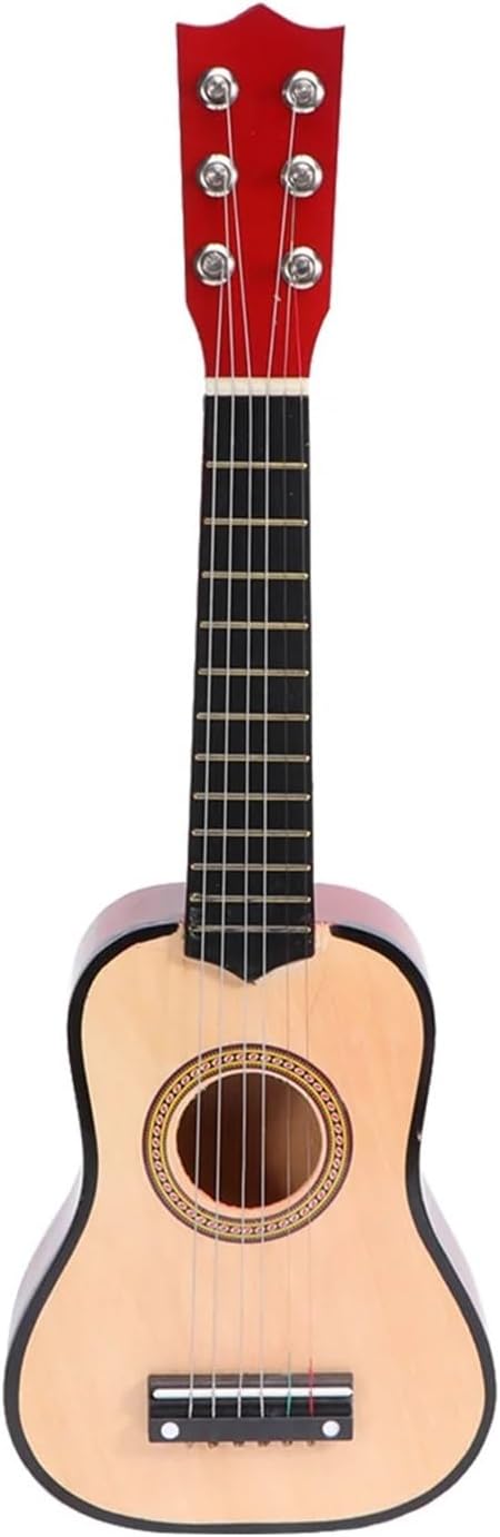 21inch 6 String Guitar Wooden Guitar Junior Guitar Starter with Pick and Guitar Strings for Beginners Learning