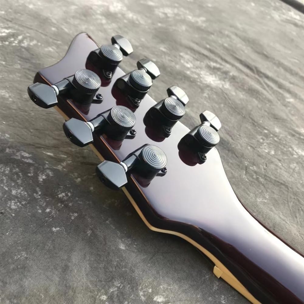 Custom Guitar 7 String F Hole Jazz Guitar Customize Electric Guitar Natural Color Guitar Customized