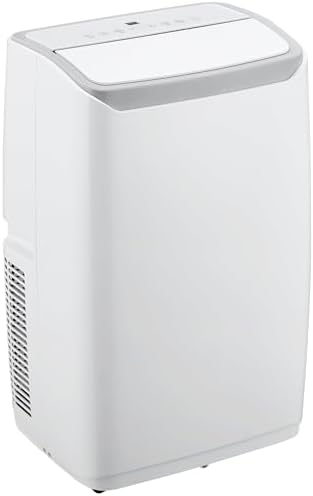 Portable Air Conditioners, 12000 BTU Air Conditioner, 3-In-1 Portable AC with Quick Cooling, Dehumidifying for Rooms Up to 550 Sq.Ft, 3-Speed Fan, 24H Timer, Remote, Ultra-Quiet, White