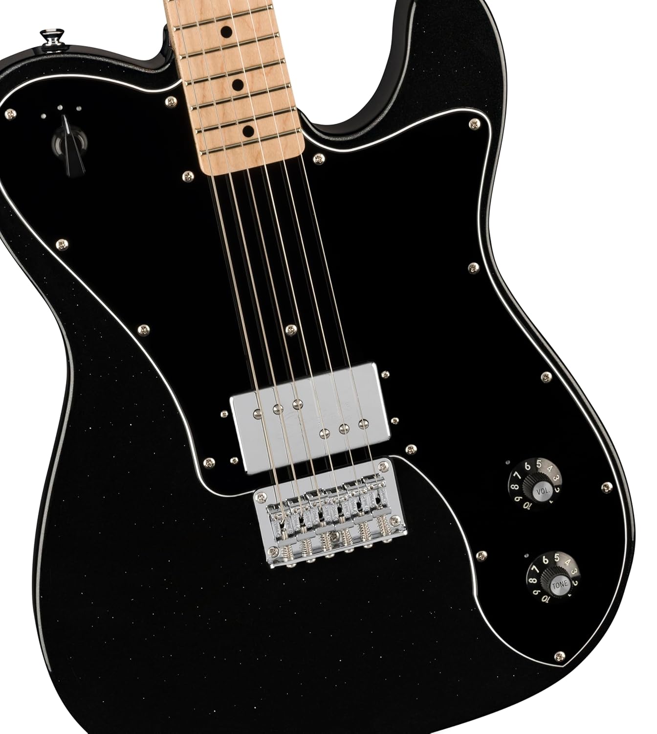 Paranormal Esquire Deluxe, Maple Fingerboard, Black Pickguard, Metallic Black