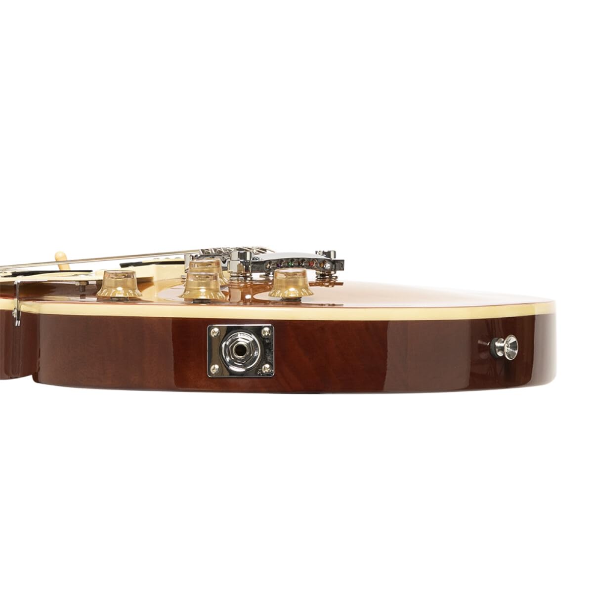 Stagg SEL-STD VSB LH Standard Series Left Handed Electric Guitar l Solid Mahogany Body l Archtop l Violin Sunburst Finish