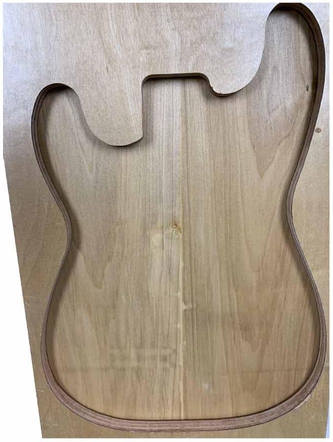 Exotic Wood Zone's Yellow Poplar Electric/Bass Musical Wood Body Blanks | Guitar Luthier Tonewood Suppliers | Unglued Unplaned - 21