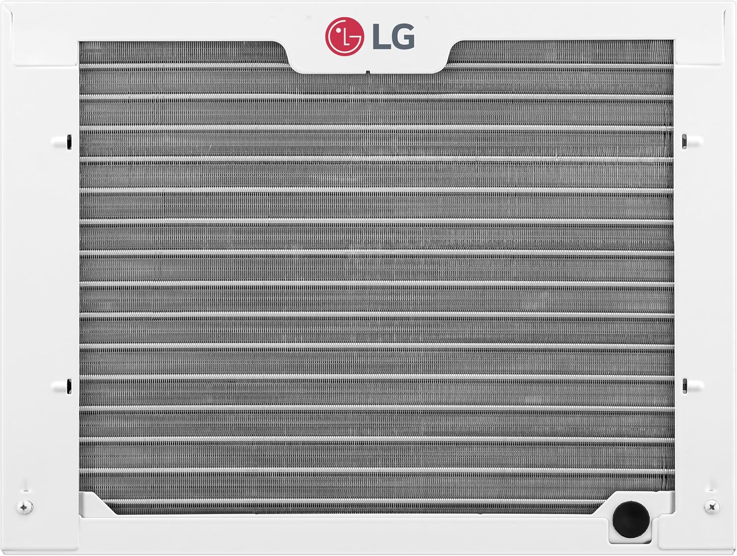 LG 7,600 BTU Window Air Conditioner with Heat, 115V, Cools 330 Sq.Ft. for Bedroom, Living Room, Apartment, with Remote, 2 Speeds, Slide In-Out Chassis, 24-hour Timer, White