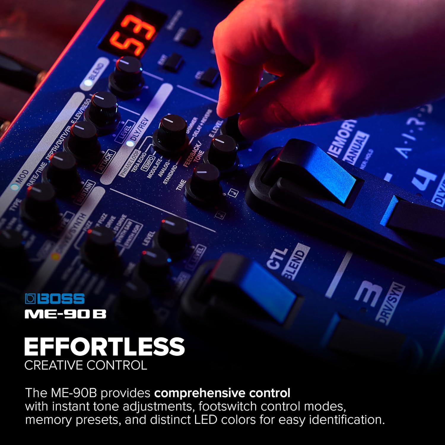 Boss ME-90B Bass Multi-effects Processor