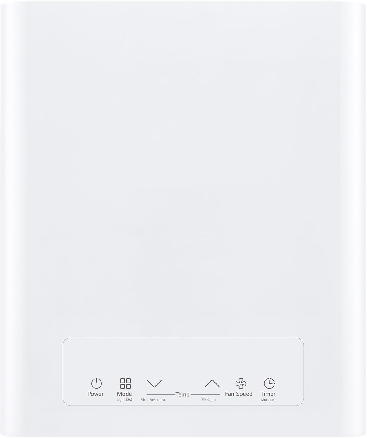 LG 8000 BTU (DOE) / (11000 ASHRAE) Portable Air Conditioner Cools 350 Sqft Easy Install, Remote Control, LCD Display, Washable Filter Eco-friendly AC Unit, White LP0825WFR