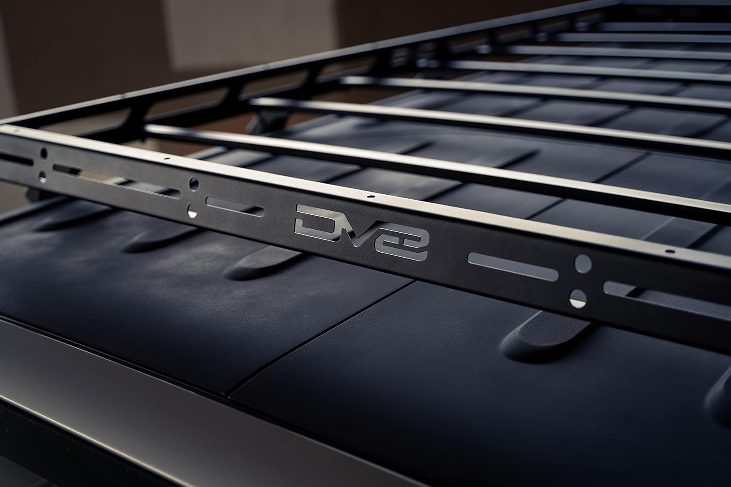 Full-Length Roof Rack for 2007-2018 Jeep Wrangler JK 4-Door | Mount Roof Top Tent | Bolt-On Installation | Multiple Tie Down Points | 300 lb Capacity | Multiple Accessories | DV8 Offroad