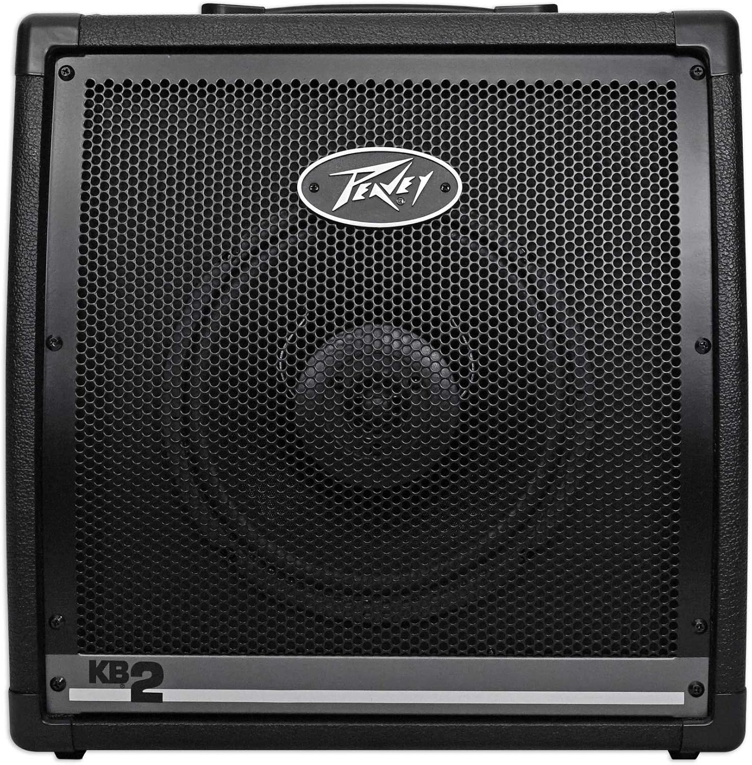 Peavey KB 2 50 Watt Keyboard Amplifier 3-Channel Combo Amp w/10 Speaker Bundle with Peavey Pv 20' Ft. Instrument Guitar 1/4