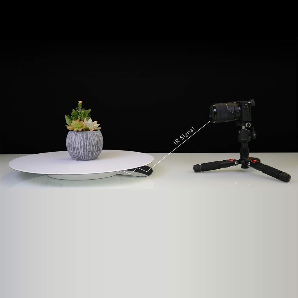 Foldio360 + Foldio360 Extension Kit (Smart Photography Turntable Controlled by Application for Product Photography Shooting 360 Degree Image/Smart Turntable Extender Accessory) by ORANGEMONKIE