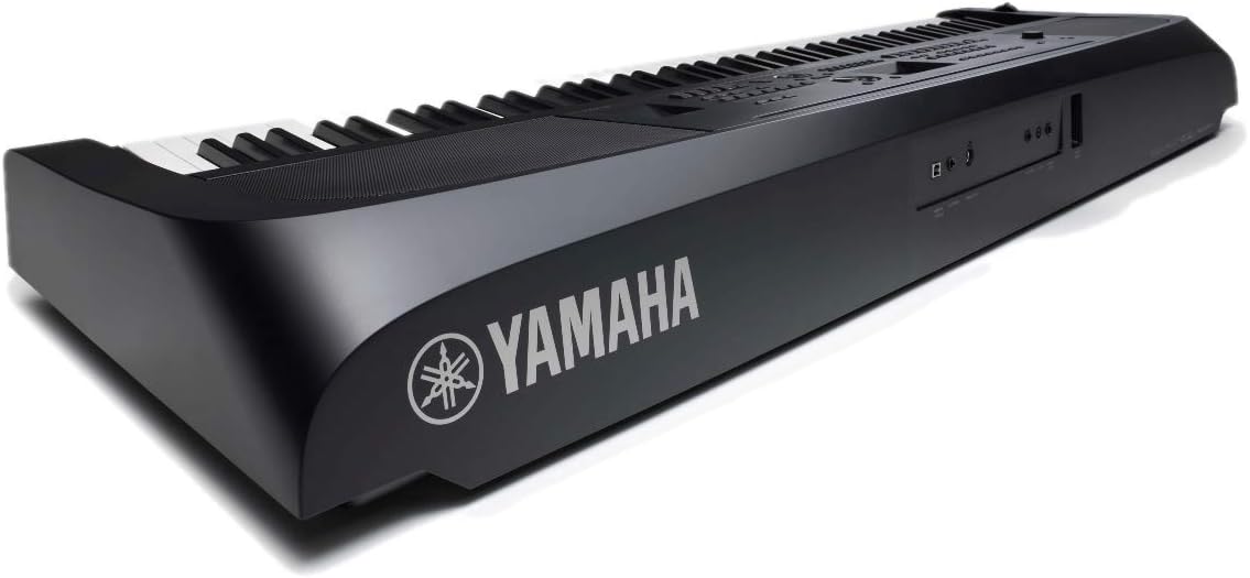 Yamaha DGX670B 88-Key Weighted Digital Piano, Black (Furniture Stand Sold Separately) & FC5 Compact Sustain Pedal for Portable Keyboards, black