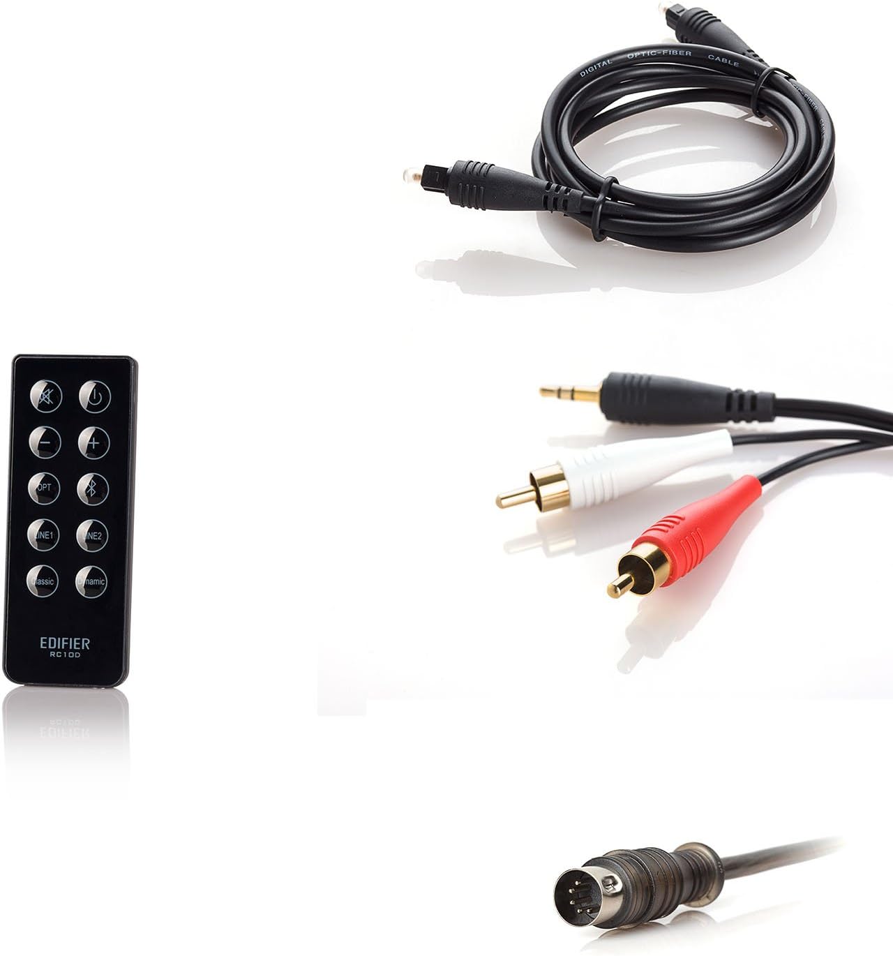 Edifier R2000DB Powered Bluetooth Bookshelf Speakers - Near-Field Studio Monitors 120W RMS Sound Monitor with Optical Input 5