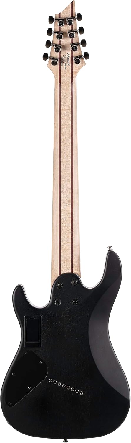 Cort KX Series 508 Multi-Scale 8-String Electric Guitar, Mariana Blue Burst Finish