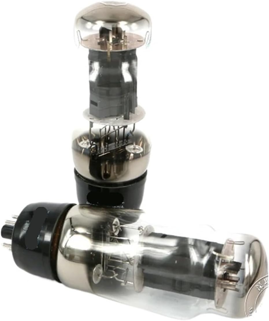6L6G Tube Replaces KT66/6P3P Vacuum Tube Precision Matching Suitable for Amplifier(2 pcs)