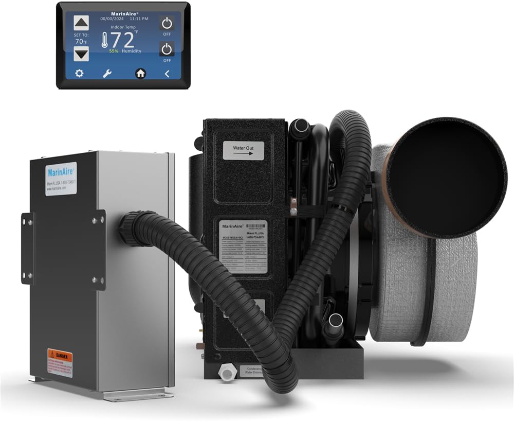 16,000 Btu/h Self Contained Marine Air conditioner and Heat pump 110-120V/60Hz