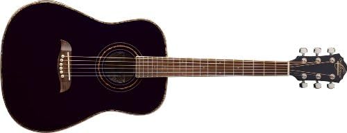 Oscar Schmidt by Washburn OG1 3/4 Size Acoustic Guitar Combo with AB Gig Bag, Stand, and Strings - Black