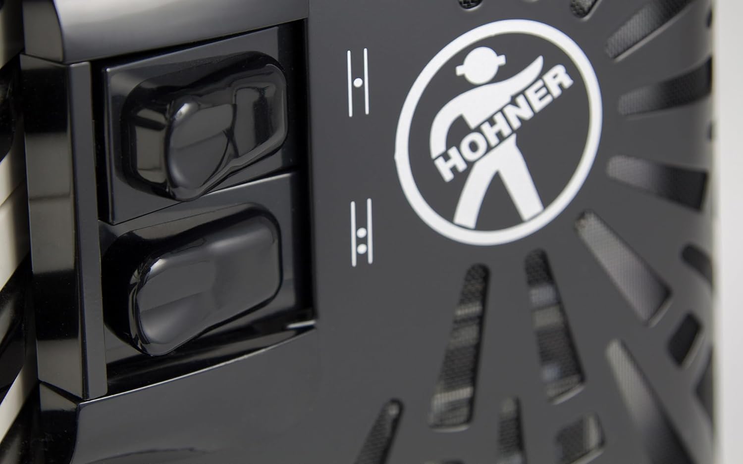 Hohner Bravo II 48 Chromatic Piano Key Accordion - Blue Bundle with Gig Bag, Adjustable Straps, and Austin Bazaar Polishing Cloth