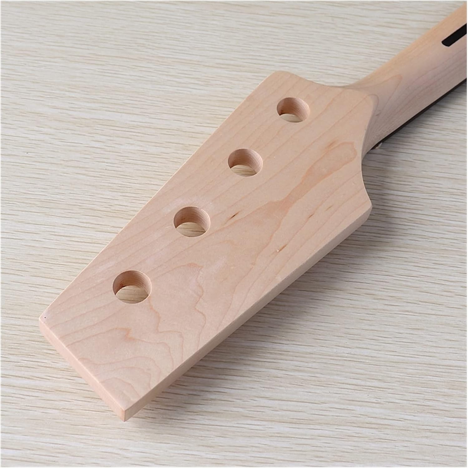 ZUZU 4 Strings Electric Bass Guitar Neck 20 Frets Right Hand Canada Maple Wood Neck Unfinished Guitar Neck