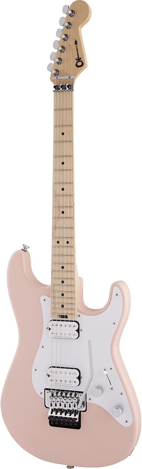 Pro-Mod So-Cal Style 1 HH FR M Electric Guitar (Satin Shell Pink, Chrome Hardware)