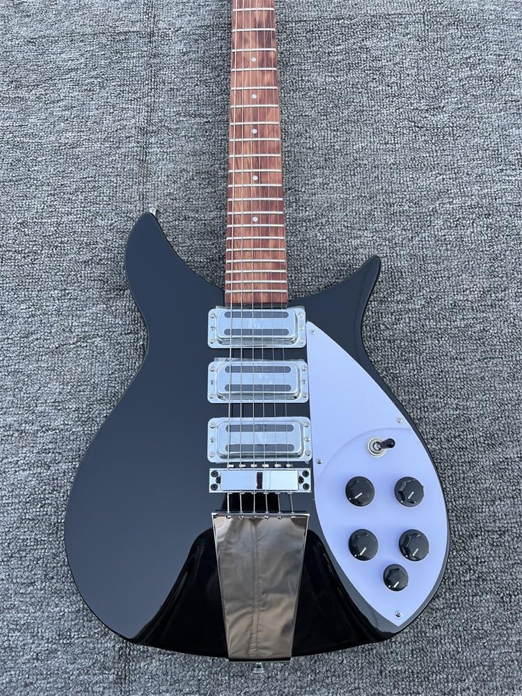 Custom 325 electric guitar 6-string electric guitar, Black paint 527-string pitch