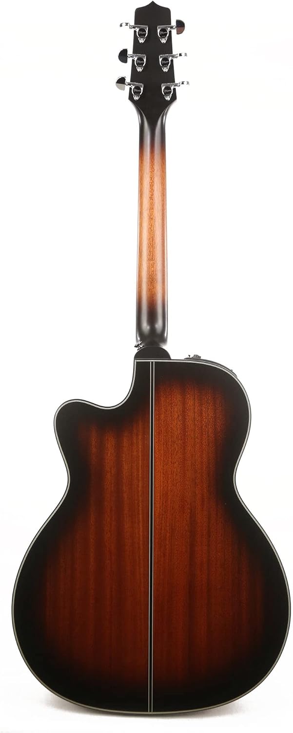 Takamine CP771MC SB 6 Strings OM Cutaway Acoustic Electric Guitar with CTP-3 CoolTube - Shadow Burst Satin