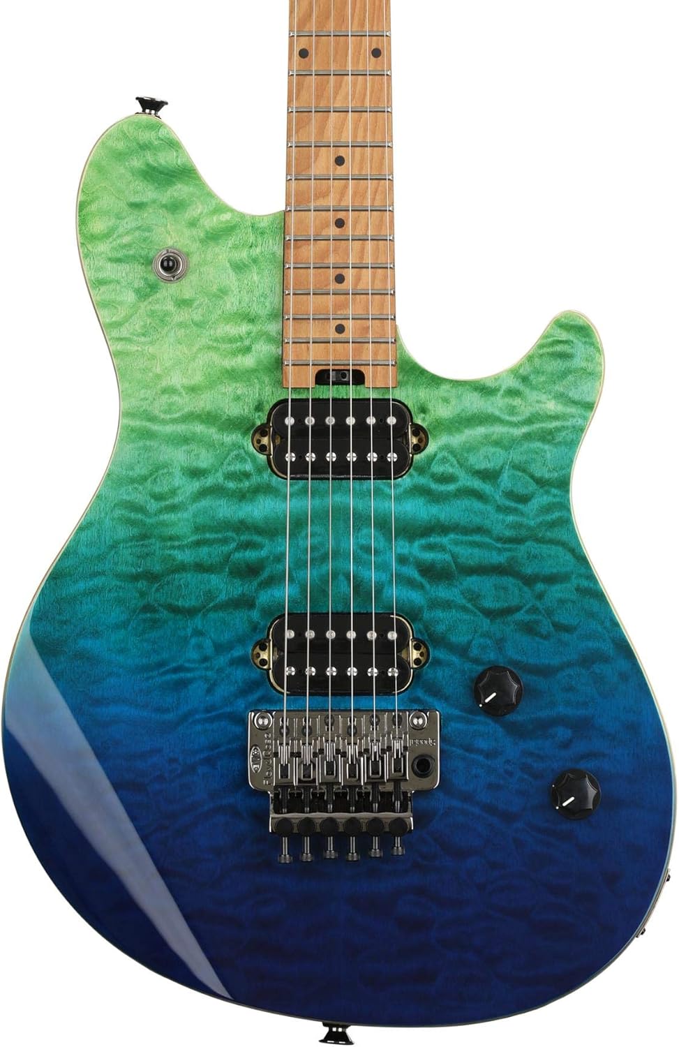 EVH Wolfgang Standard QM Electric Guitar - Tahiti Night