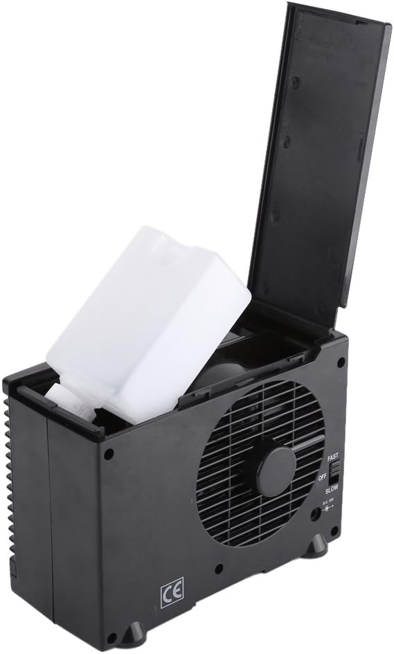 Portable Air Conditioner, Car Conditioner Fan Portable 12V Adjustable Two Cooling Fan