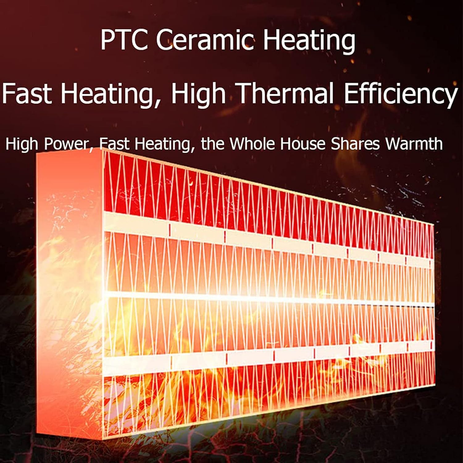 Wall Mounted Air Conditioner, Wall Mounted Remote Air Conditioner with Timer, Electric Heating Machine Air Conditioning Fan, Silver