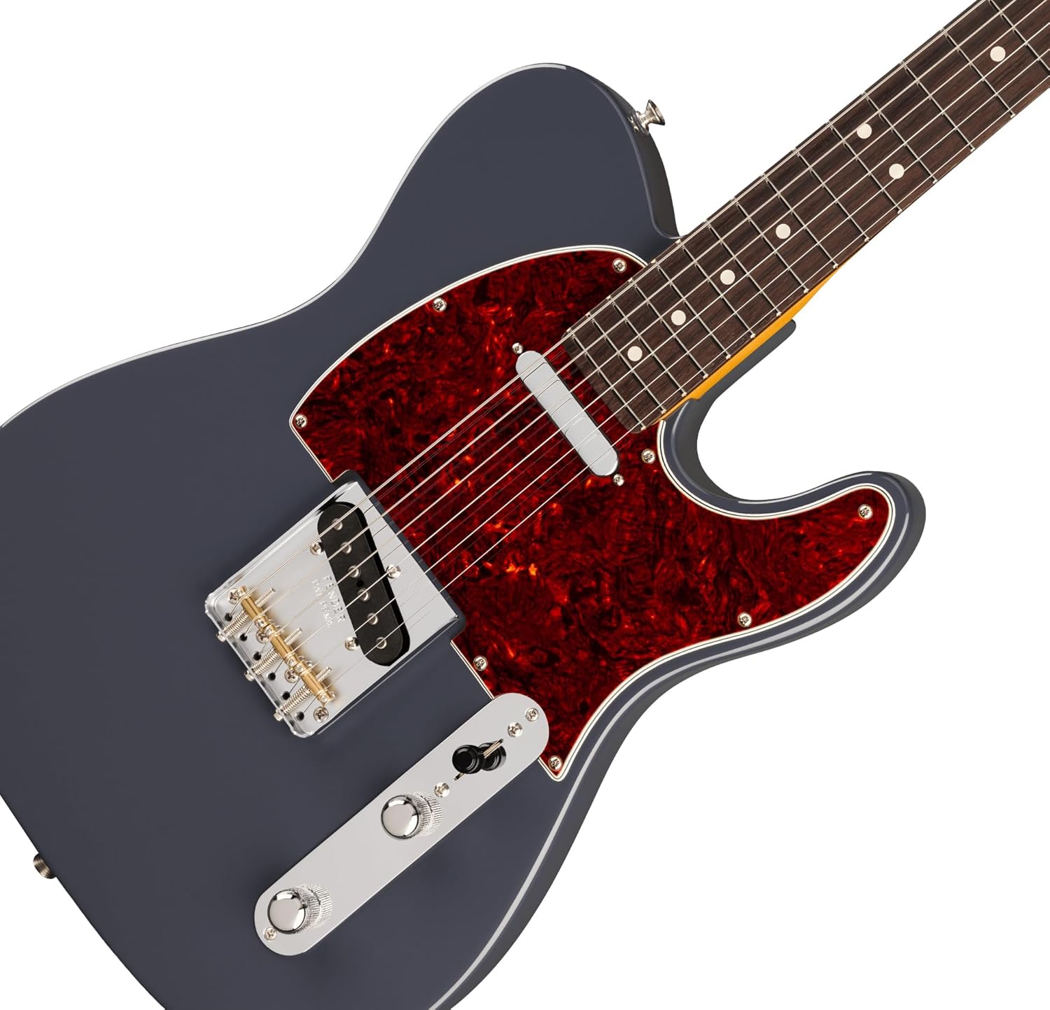 Fender American Professional Classic Telecaster - Faded Black Bundle with Gig Bag, Strap, Cable, and Guitar Cleaning Kit