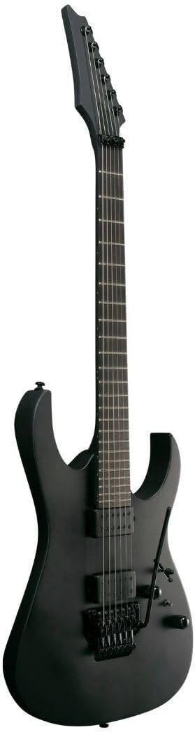 Ibanez RGRB620 Iron Label 6-String Right-Handed Electric Guitar with Nyatoh Body, Maple and Walnut Neck, and Ebony Fingerboard (Black Flat)