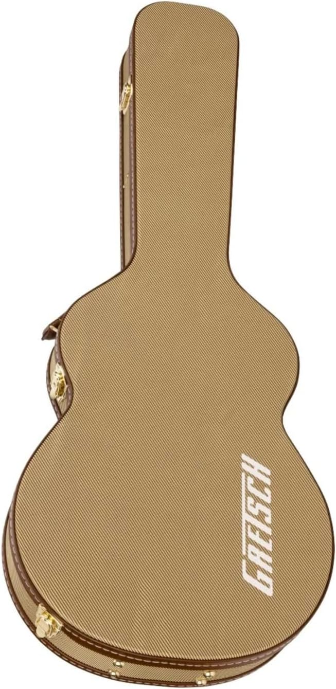 Gretsch G2420T Streamliner 6-String Electric Guitar (Havana Burst) Bundle with Gretsch G2420T Tweed Hard Shell Case (Brown) (2 Items)