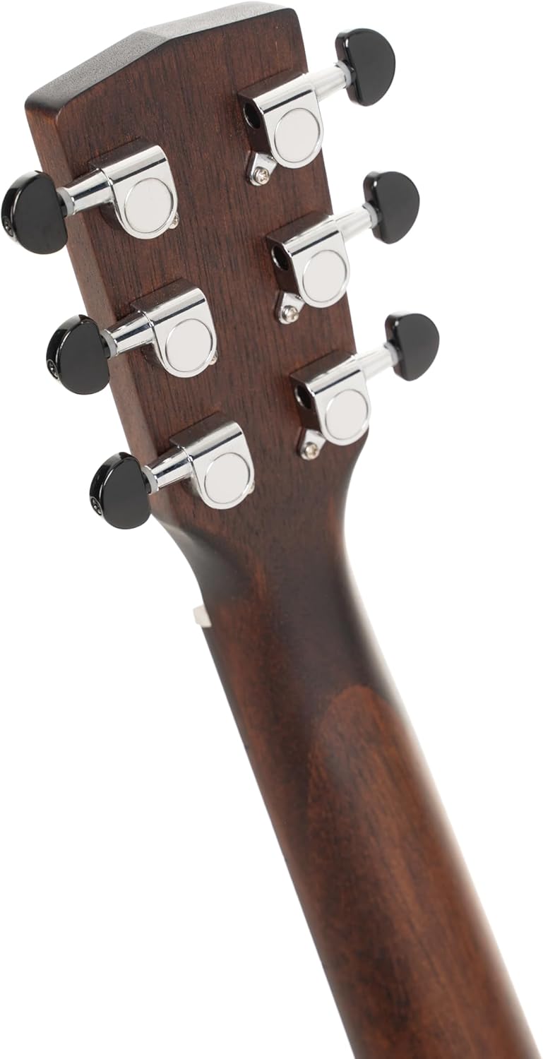 Cort EARTHGO-OP Earth Go HyVibe H2 Acoustic Electric Guitar Open Pore Natural w/Bag