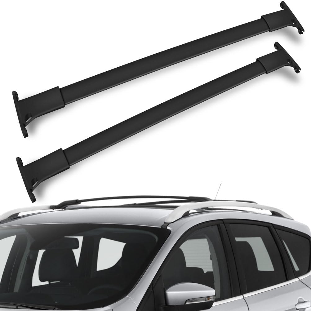 ECCPP Roof Rack Crossbars Compatible for Ford Escape 2013-2019 Cargo Racks Rooftop Luggage Canoe Kayak Carrier Rack - Max Load 150LBS Kayak Rack Accessories