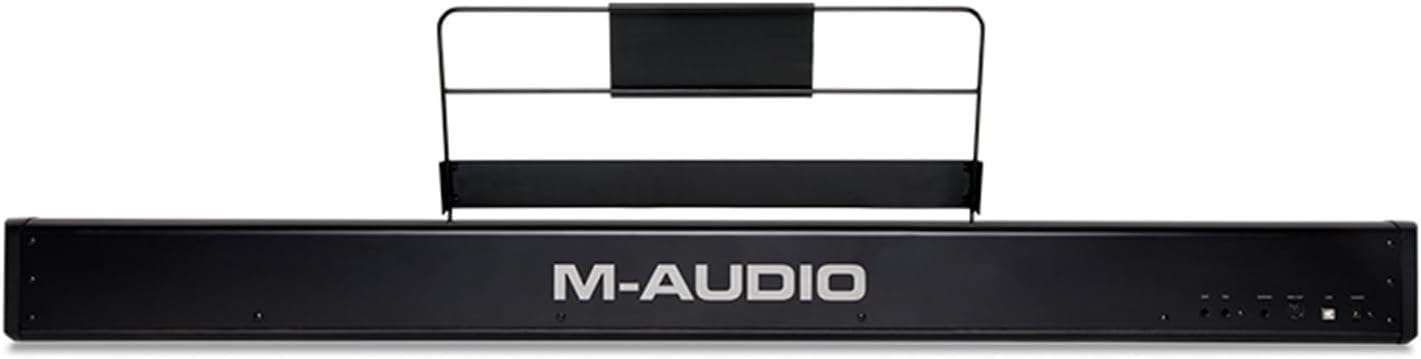 M-AUDIO Hammer 88 USB MIDI Keyboard Controller with 88 Hammer Action Piano Style Keys Including A Studio Grade Recording Software Suite
