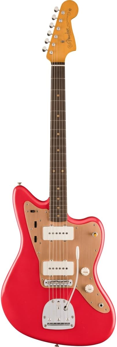 Fender Limited Vintera II Road Worn '50s Jazzmaster Electric Guitar - Fiesta Red