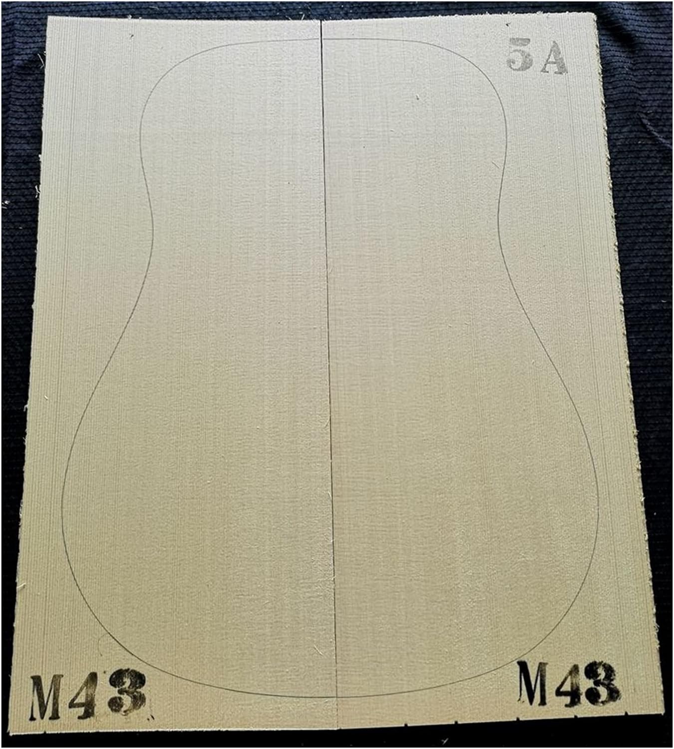 FLFL Spruce Guitar Panel Veneer Material for Making Guitar Panel Unfinished Guitar Kit (Color : 20)