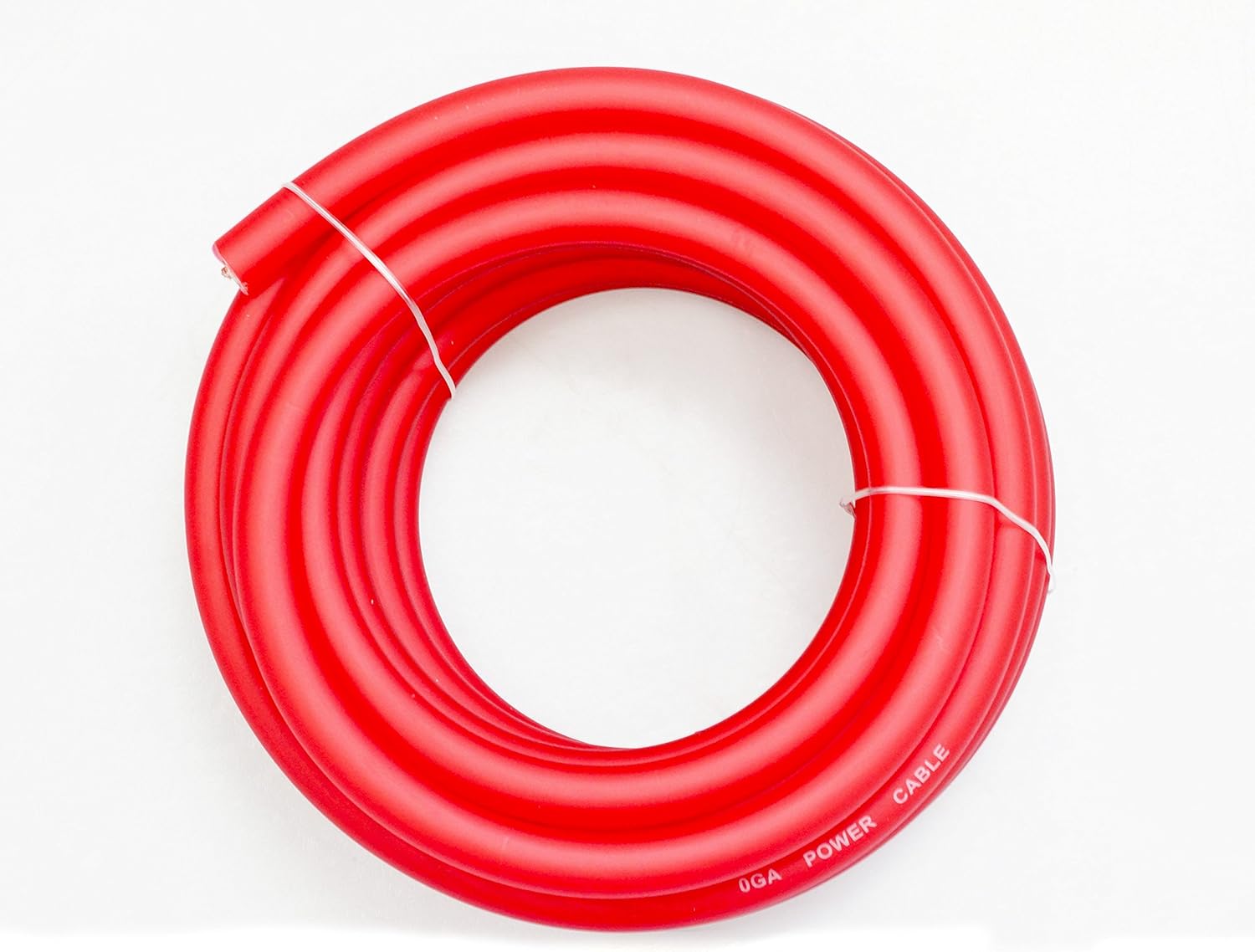 Absolute KIT025RB 0 Gauge 50' Red/Black Power/Ground Wire Amplifier Amp Kit