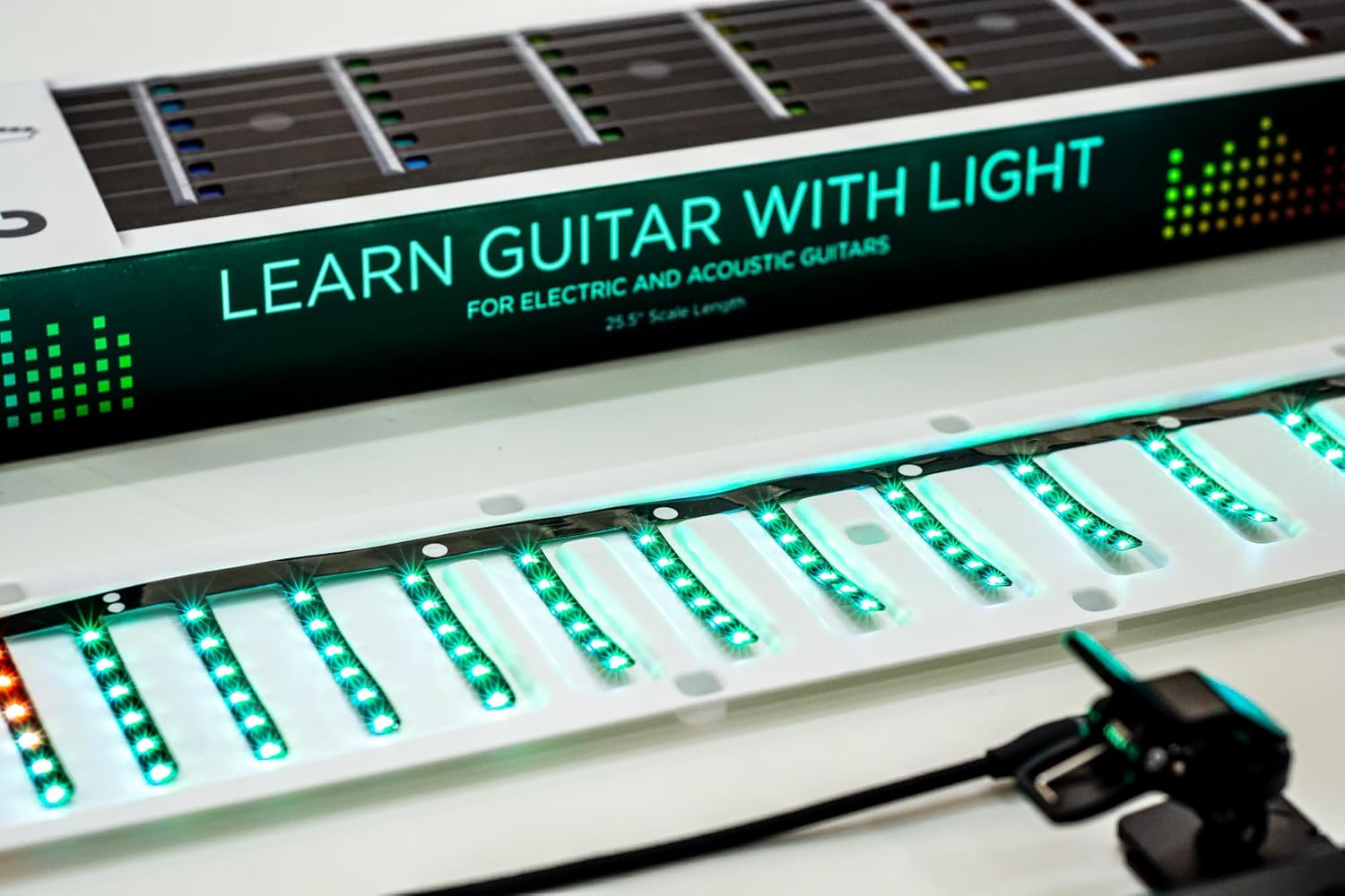 Fret Zealot 2 | LED Fretboard System for Learning Guitar | Songs, Courses, Chords, Scales | Android, iOS, Web (24.75