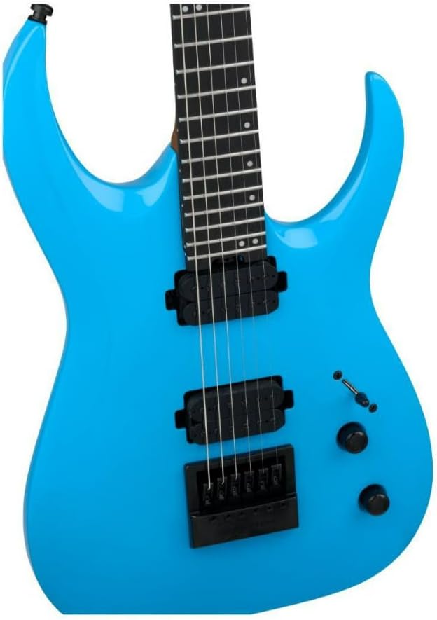 Jackson Pro Plus Signature Misha Mansoor ET 6 Evertune Electric Guitar - Riviera Blue