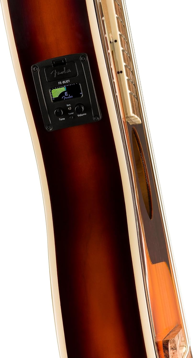 Fender, 4-String Ukulele, Right, 3-Color Sunburst (0970583500)