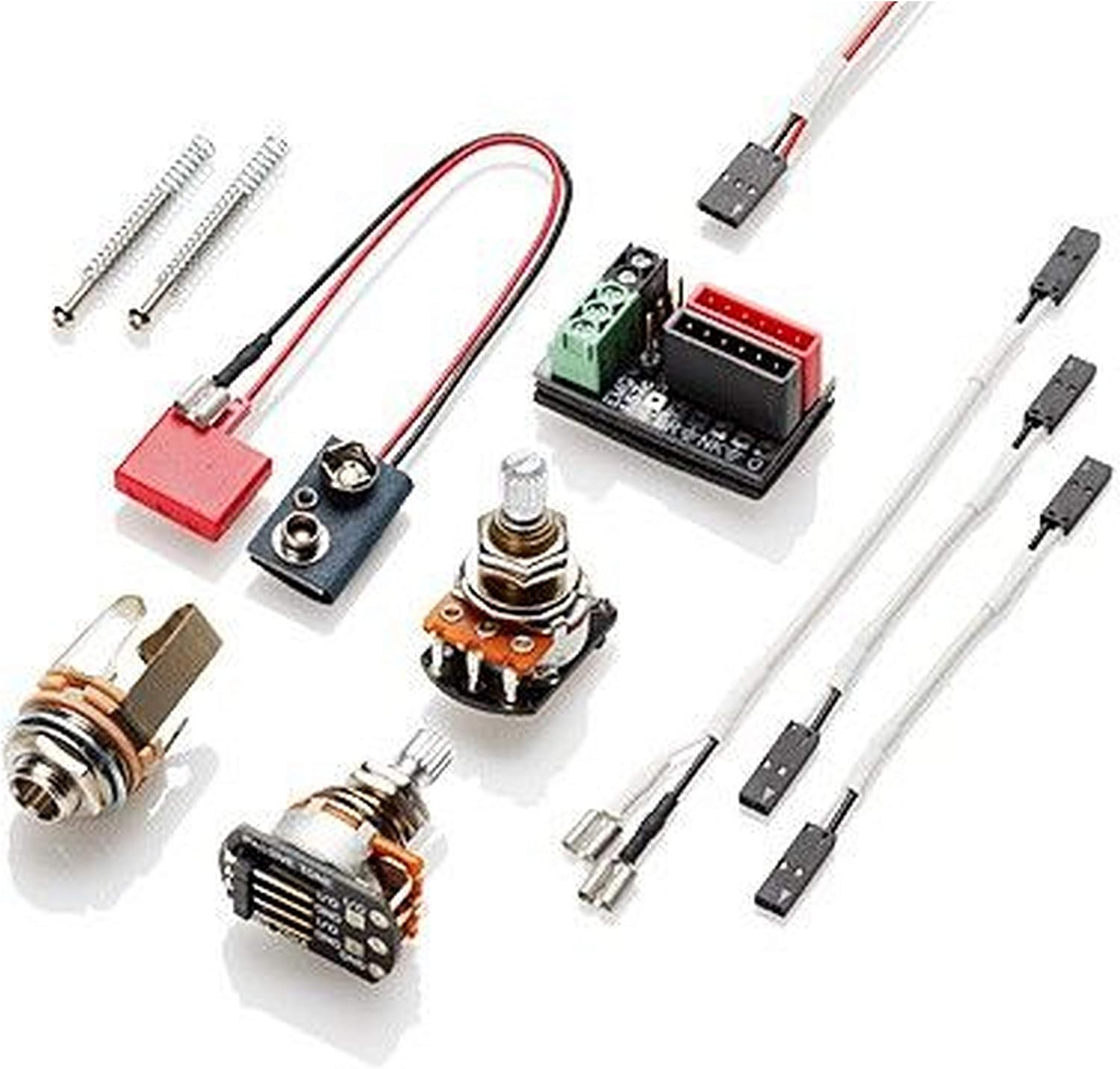 EMG 60-7H 7-String Guitar Humbucking Pickup, Black Chrome, Short Shaft