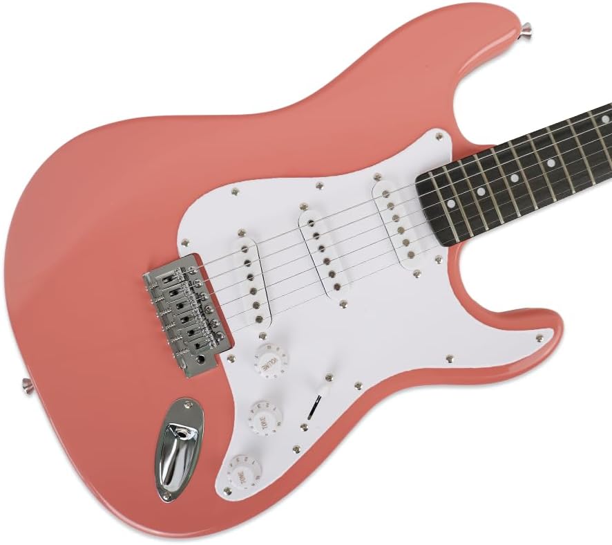 Fojill 39 Inch Electric Guitar Kit Set Beginner Starter Combo Package Bundle 20W Amplifier Amp Accessory Padded gig Bag,Picks, Cable,Strap,Extra Strings