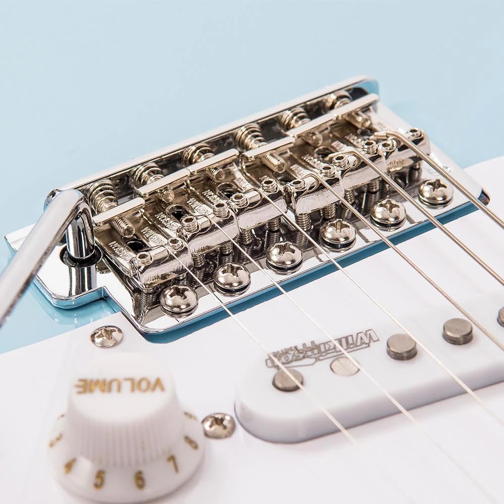 Vintage Guitars V6 Fillmore Electric Guitar - Laguna Blue