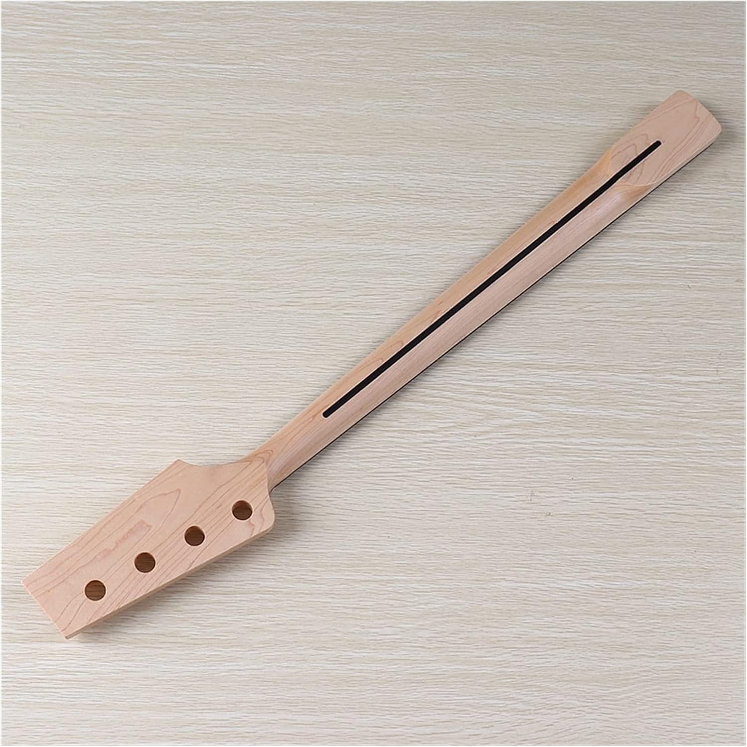 TSTS Electric Guitar Neck 4 String Guitar Neck Maple 20 Frets with Middle Line Left & Right Hand Guitar ​Neck Replacement (Color : Left Hand)