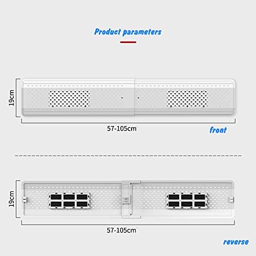 Wall-Mounted Air Conditioner Outlet Transfer Windshield Windbreaker Wall-Mounted Air-Conditioning Air Baffle for Home, Floor, Wall